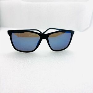 Vince Camuto Men's Sunglasses VM641 Black Frame Blue Polarized Lens 100% UV